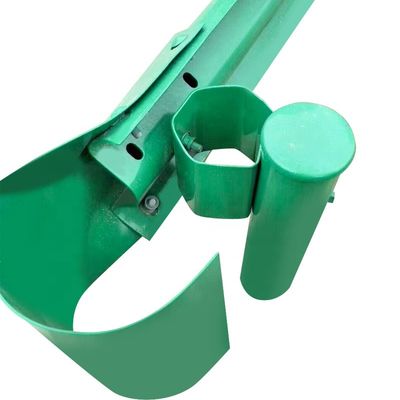Gegalvaniseerde en poederbedekte S235JR S355JR Highway Guardrail Bullnose End Performance