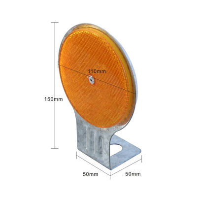 Highway Guardrail Reflector Trapezoïdale Guardrail Reflector voor veiligheidswaarschuwingspost