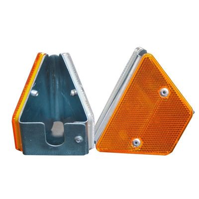 Verkeersveiligheid Guardrail Reflector in aangepaste kleur PVC voor snelwegen en verkeersveiligheid