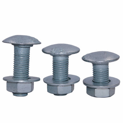 Verkeersveiligheid Crowd Control Stanchion met HDG Round Head Guardrail Splice Bolt en Noot