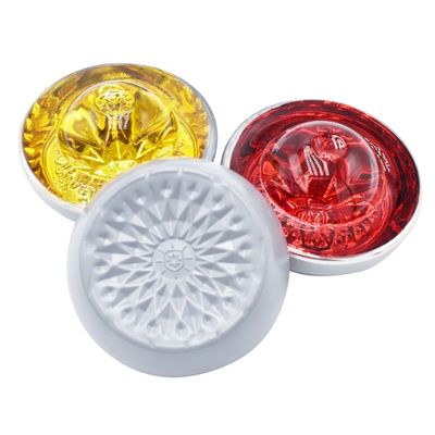 Rood Blauw Geel Wit Groen Gehard Glas Zonne-Kat Oog Reflectieve aangedreven Road Stud