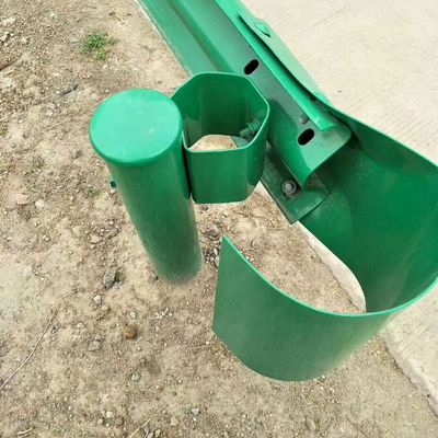 Buitenbeveiliging Ronde sectie Staalrail Post voor de bescherming van de snelweg
