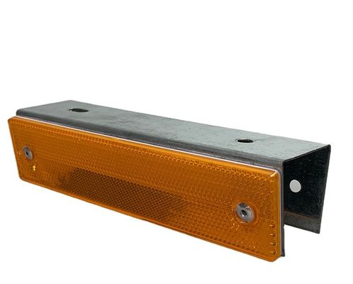 Hoog zichtbare gele V-type straatrechter wegreflector voor zichtverbetering