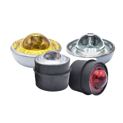 Glas Cat Eye Road Stud Reflector voor de snelweg Rood Blauw Geel Wit Groen LED Kleur
