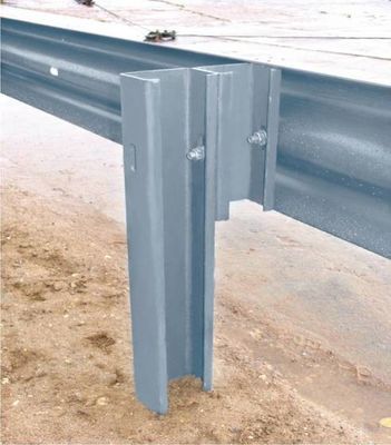 ISO9001 2000 Gecertificeerde warm gedompelde gegalvaniseerde wegrail C H Post 100*50*25*5 mm