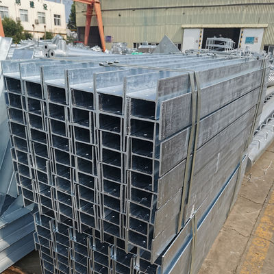 Q235 Q345 150*100*4.3*5.5mm Warm gegalvaniseerde wegrail H-post