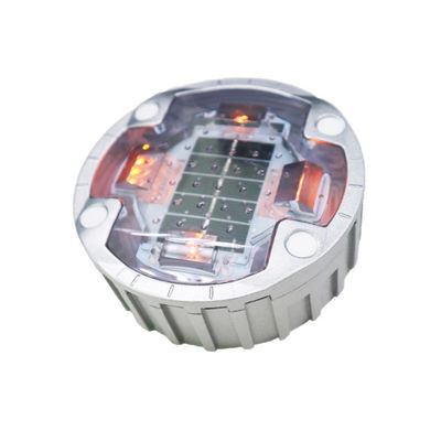 Waarschuwing van de weg Cone G105 Led Solar Aluminium Cat Eye Ronde weg stud voor verkeersveiligheid