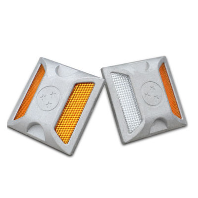 Highway Road Stud Reflective Square LED Marker in groen voor verkeersveiligheid te koop