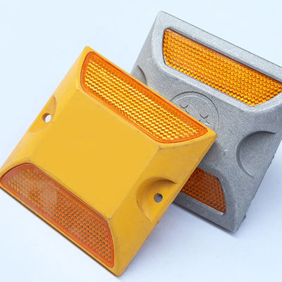 Highway Road Stud Reflective Square LED Marker in groen voor verkeersveiligheid te koop