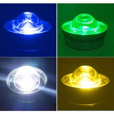 Veiligheid op de weg LED zonne-energie wegstaaf met hoge reflectie en gehard glas