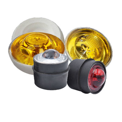 LED gehard glas zijdelings reflecterend licht zonnewegstaaf voor op maat gemaakte wegkegel