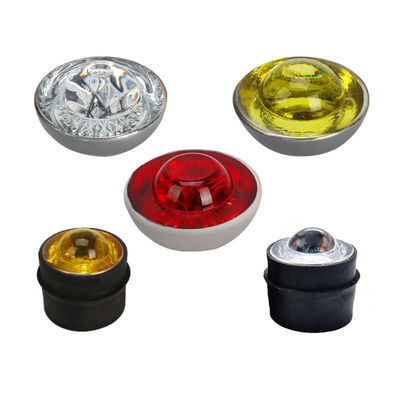 LED gehard glas zijdelings reflecterend licht zonnewegstaaf voor op maat gemaakte wegkegel