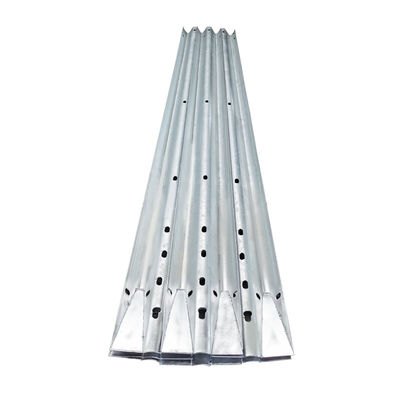 Highway Bridge Beam Guardrail met aangepaste lengte en warm gedompelde gegalvaniseerde afwerking