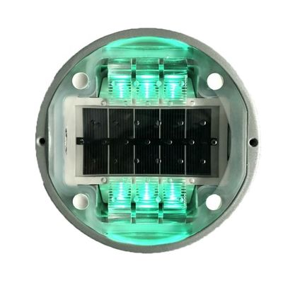 Hoge reflectie aluminium wegmarkering legering zonne-energie wegstaaf voor de verkeersveiligheid