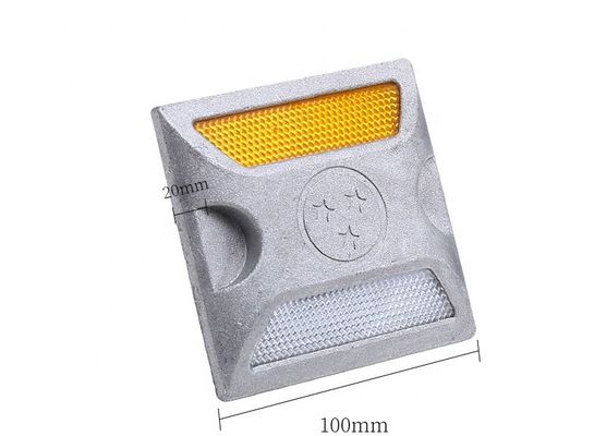 Persoonlijke grootte Aluminium wegstaaf Cat Eye Reflecterende wegstaaf Voor de veiligheid op de weg