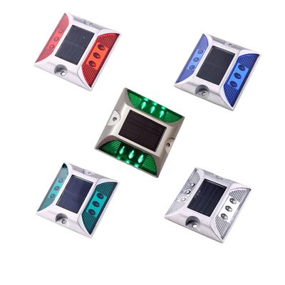 Wegwaarschuwing ABS Plastic Reflective Road Stud Verhoogde stoeprand Marker Road Spike