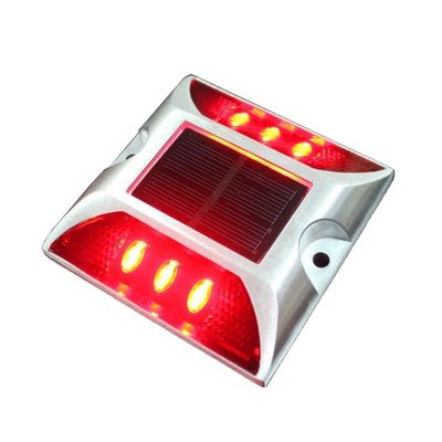Wegwaarschuwing ABS Plastic Reflective Road Stud Verhoogde stoeprand Marker Road Spike