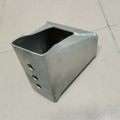 Hot Dip Zink Coated Galvaniseerde Staal Guardrail Spacer Met ISO9001 2008 Certificering