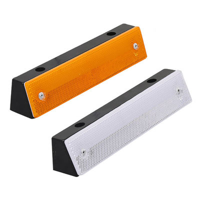Highway Guardrail V-type reflector PVC veiligheidswaarschuwingspost voor verkeerscontrole