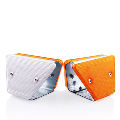 Highway Guardrail V-type reflector PVC veiligheidswaarschuwingspost voor verkeerscontrole
