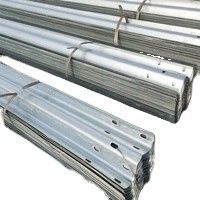 Gepersonaliseerde verkeersveiligheid op de snelweg W-balk Stalen beveiligingsrail Hot Dip gegalvaniseerd Q235 Q345