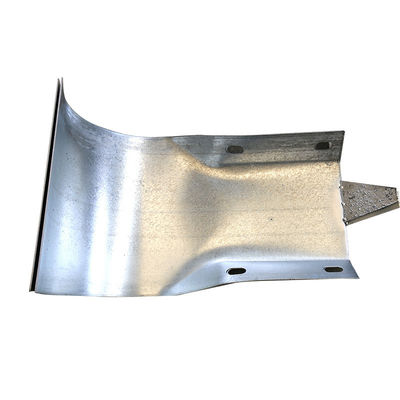 Gegalvaniseerde en poedergecoate W-balk wegrail Bullnose End voor S235JR S355JR