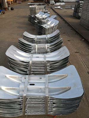 AASHTO M-180 gecertificeerde snelwegvangrail Fish Tail End Vangrailterminals einde