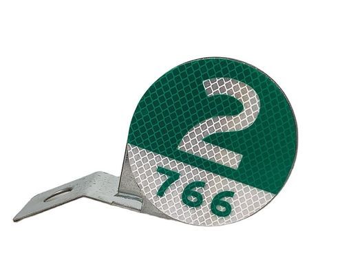 Hoge zichtbare afstand Plastic Safety Warning Post met aangepaste kleur aanpassing