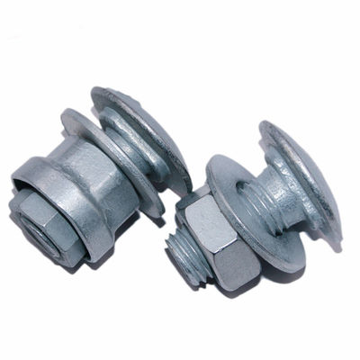 Meerdere toepassingen Crowd Control Stanchion Long Shank Eye Bolt met moer en wasmachine