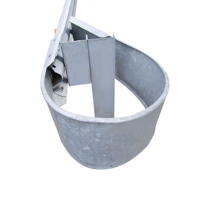 Gepersonaliseerde Warm Dip gegalvaniseerde Highway Guardrail Wings Buffer End voor buitenbeveiliging