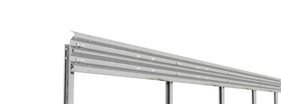Warm gegalvaniseerde koudgewalste technologie roestvrij staal wegrails voor verkeersveiligheid