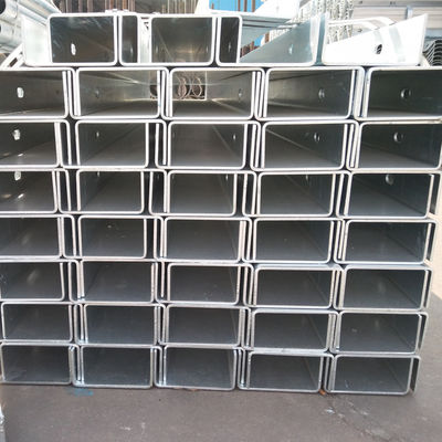 Mensen veilig JT/T281/AASHTO M180 Standaard verkeersveiligheid Metalen U-type stalen hekpost
