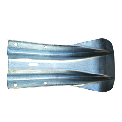 Hot Dip gegalvaniseerd beveiligingsrail einde vleugels vissenstaart einde op maat van uw specificaties