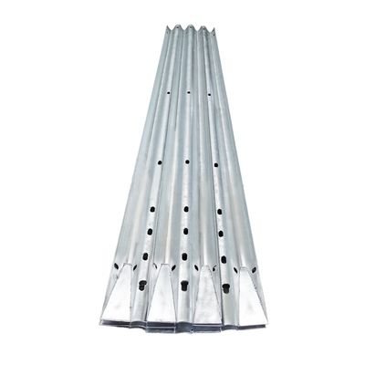 Custom kleur roestvrij staal W balk beveiligingsrail voor verkeersveiligheid snelweg barrière