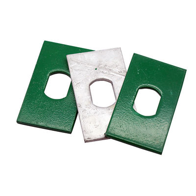 Wegversperringsposten met ISO-certificering Metalen stalen wegbeveiligingsrail accessoires Bolt en moer