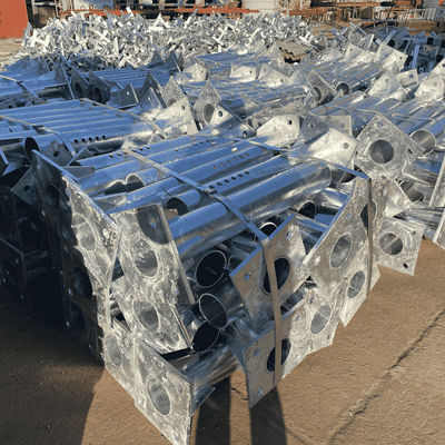 Highway Guardrail Flange Post met roestvrij staal materiaal in met standaard