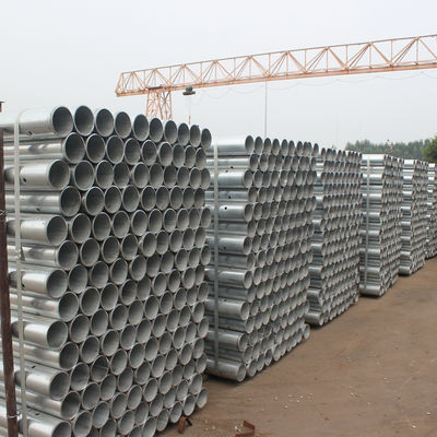 Veiligheid op de weg gegalvaniseerd staal rond nieuwel post met een anti-corrosie coating behandeling
