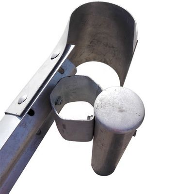 Ronde kant snelwegrail 550-600 g/m2 Zinkcoating en warm gegalvaniseerde technologie