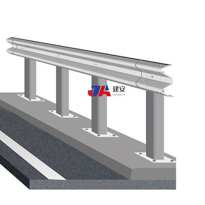 Buitenbeveiliging gegalvaniseerde beveiligingsrail en op maat gemaakte spoorbeveiligingen met gegalvaniseerd staal