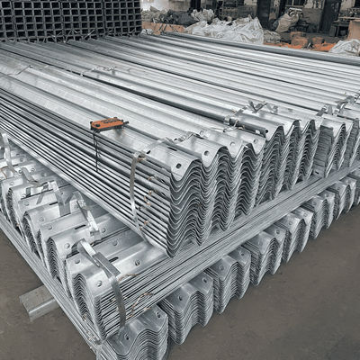 N1 Steel Highway Guardrail met Fishtail Terminal End en AASHTO M-180-certificering