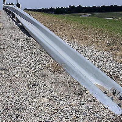 S235jr Highway Guardrail Traffic Barrier met Anker Terminal End Voor verkeersveiligheid