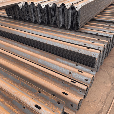 ISO9001/TUV/ BV/CE gecertificeerd Q345 SJ345R Materiaal gegalvaniseerd W-balk Highway Guardrail