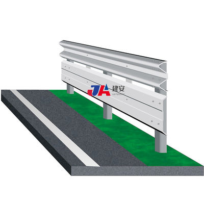 Zinkcoating Q235 Q345 Koudgewalst W-balk voetgangersbeveiligingsrail hek botstembarrière