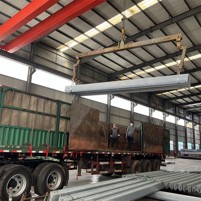 Zinkcoating Q235 Q345 Koudgewalst W-balk voetgangersbeveiligingsrail hek botstembarrière