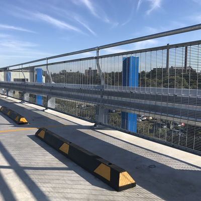 Veiligheidsbeveiligingsbeveiliging Spoorweg Europese norm Gegalvaniseerde verkeersbescherming