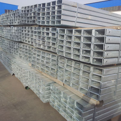 AASHTO M-180 Standard Hot Dip Galvanized Q235 Q345 Steel Highway Guardrail U Type Steel Fence Post