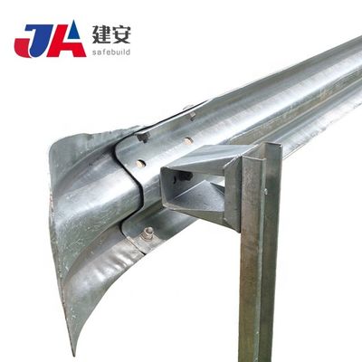 Highway Guardrail End Wings Steel Fishtail Terminal End Op maat voor Q235 Q345