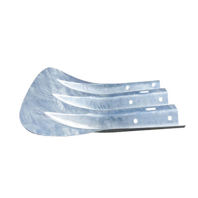 Anti-corrosieve zinkcoating visstaart eind voor Q235 Q345 Highway Guardrail bescherming